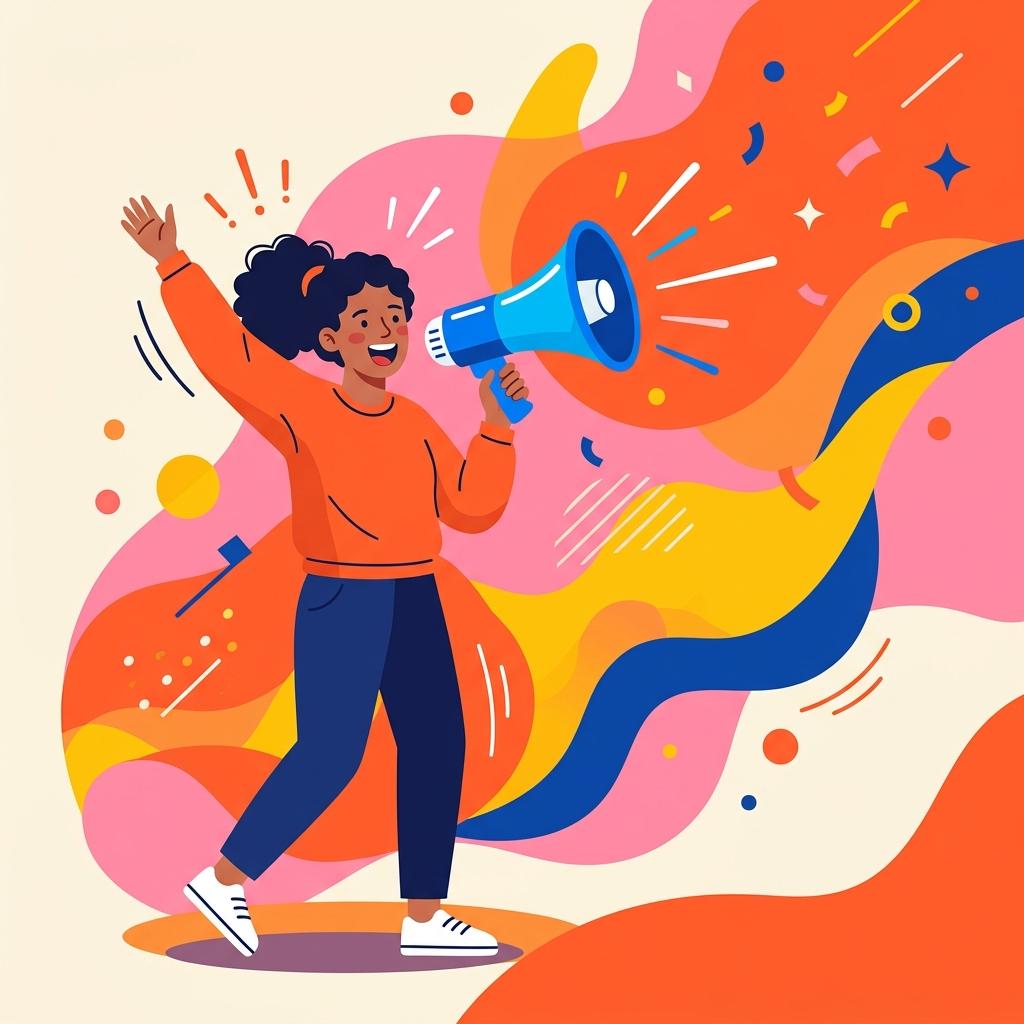 Megaphone Illustration